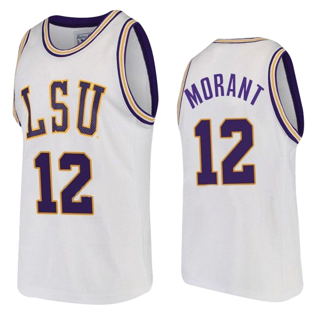 Ja Morant LSU Tigers 12 Jersey