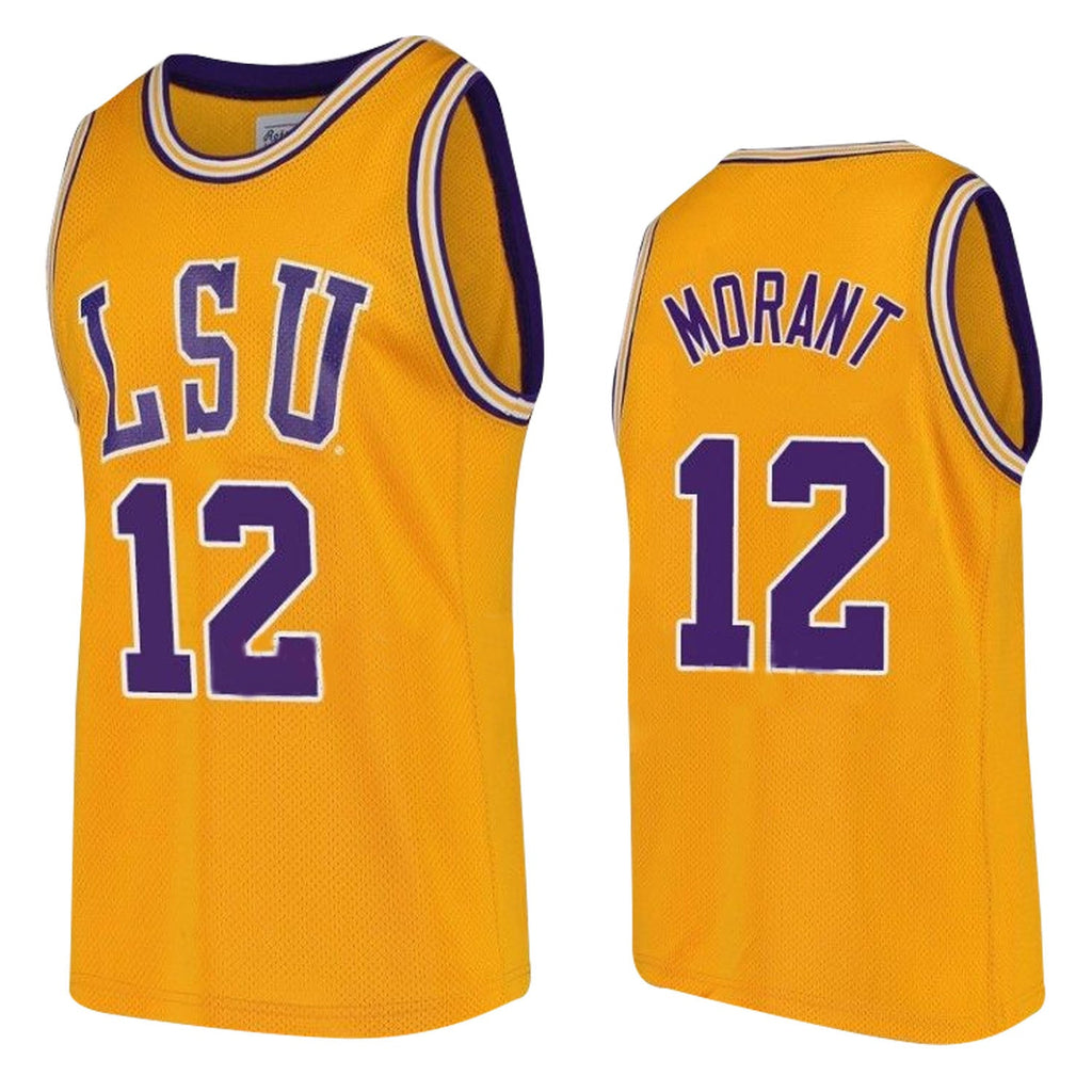 Ja Morant LSU Tigers 12 Jersey