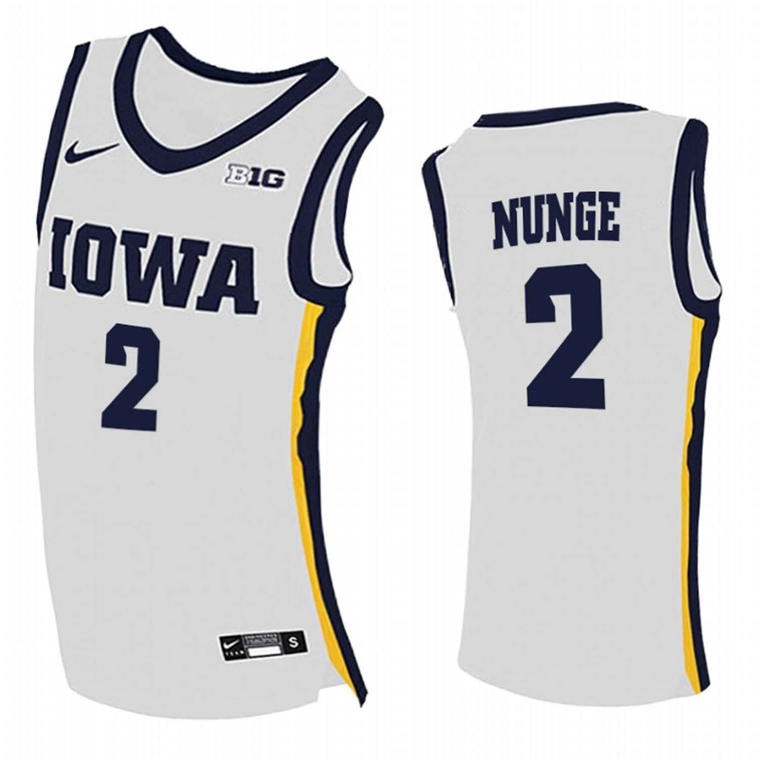 Jack Nunge Iowa Hawkeyes 2 Jersey