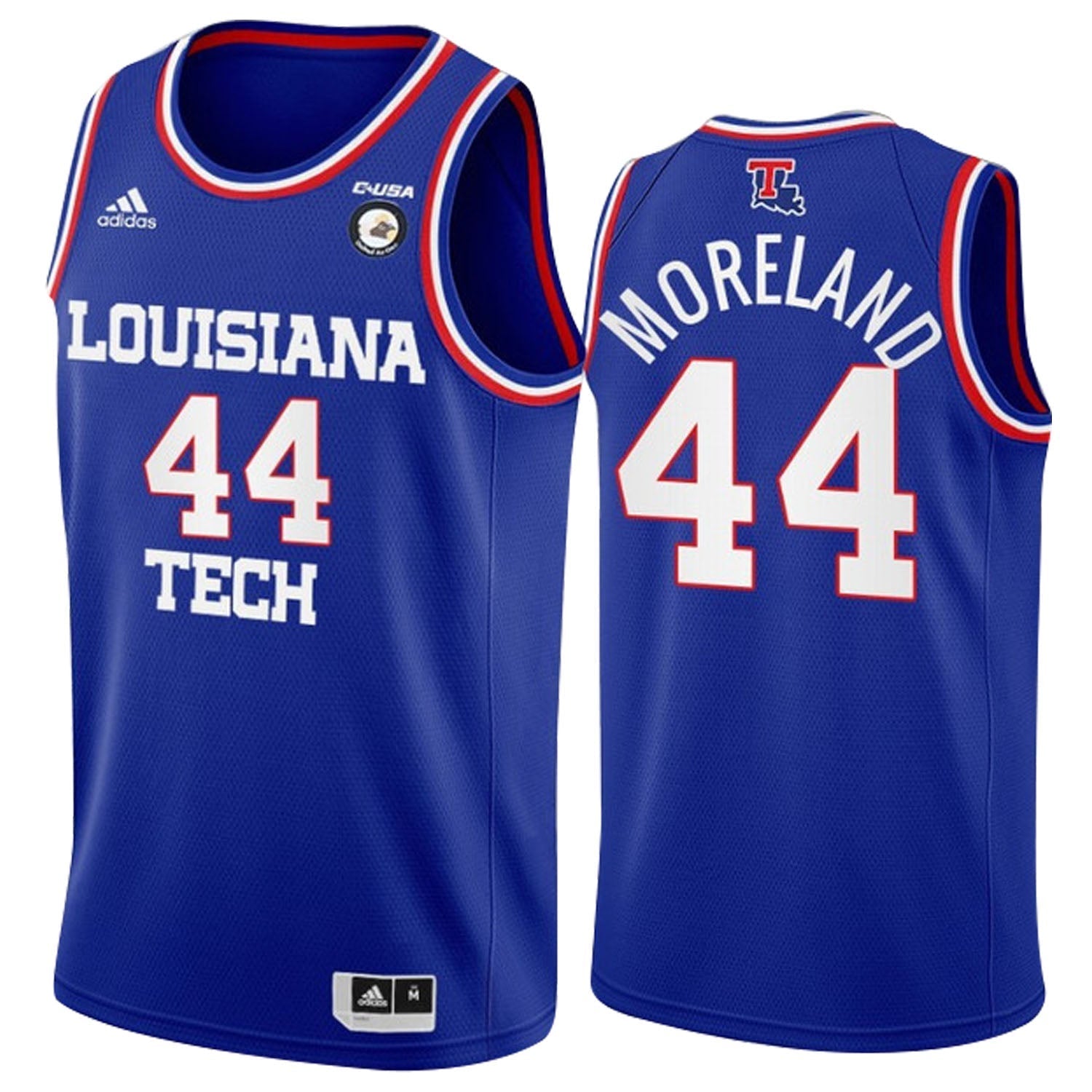 Jackie Moreland Louisiana Tech Bulldogs 44 Jersey
