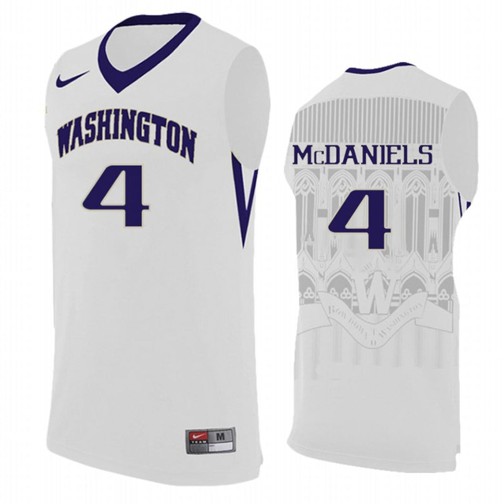 Jaden McDaniels Washington Huskies 4 Jersey