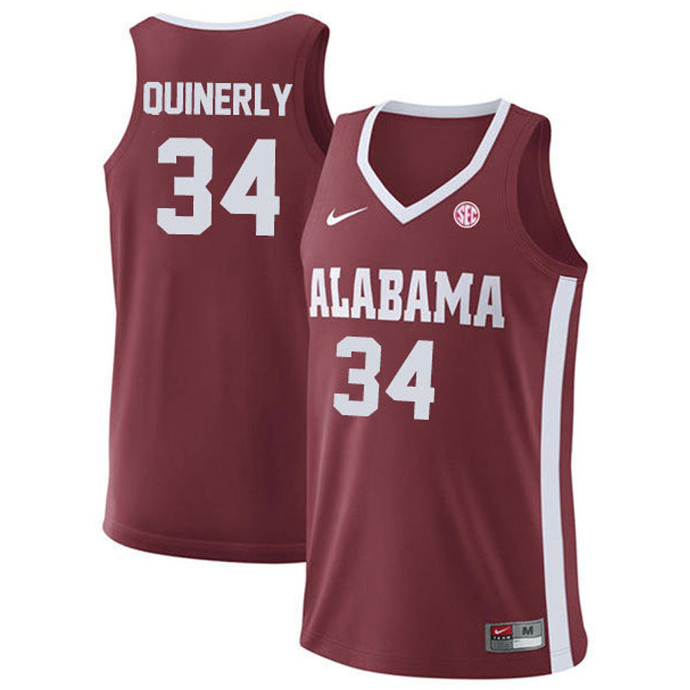 Jaden Quinerly Alabama Crimson Tide 34 Jersey
