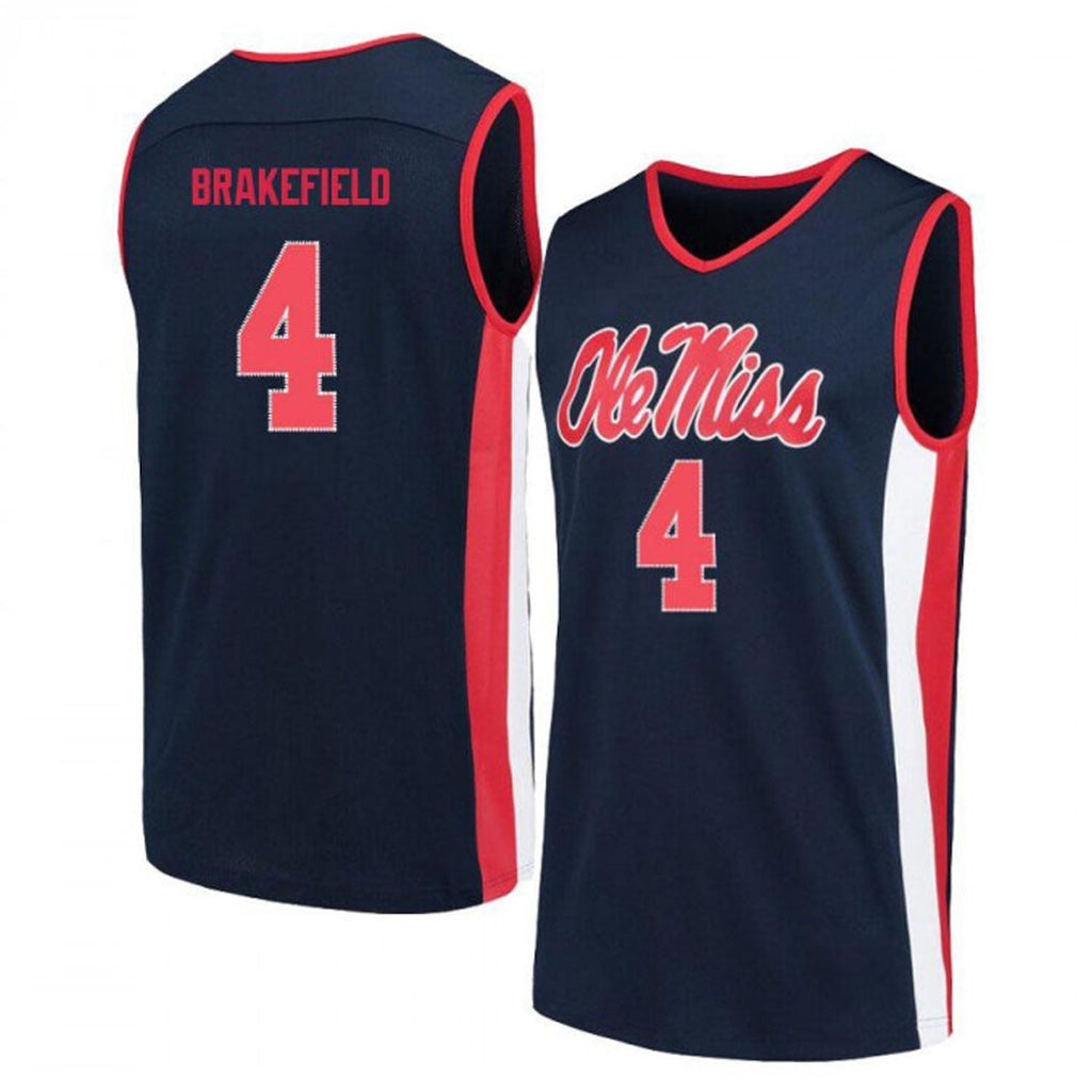 Jaemyn Brakefield Ole Miss Rebels 4 Jersey
