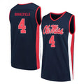 Jaemyn Brakefield Ole Miss Rebels 4 Jersey