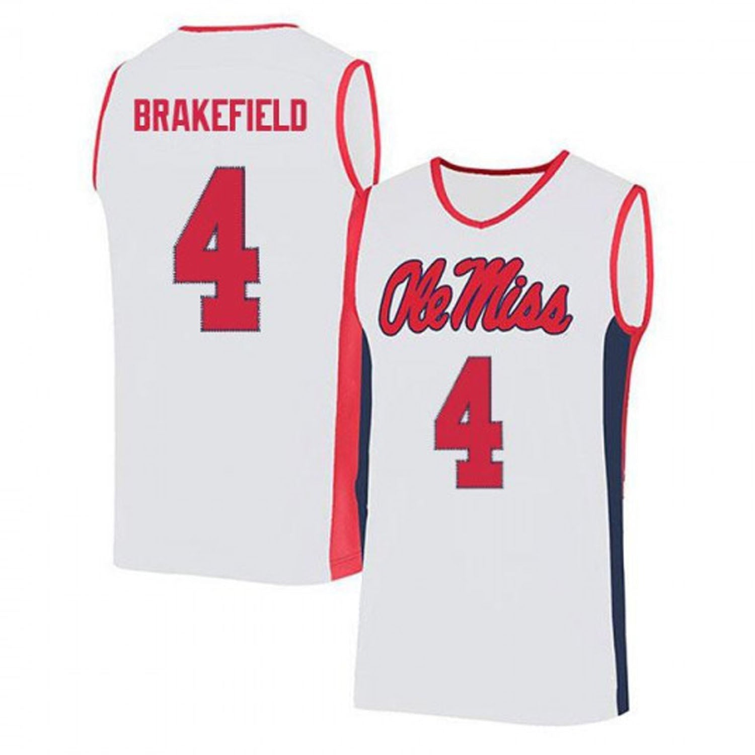 Jaemyn Brakefield Ole Miss Rebels 4 Jersey