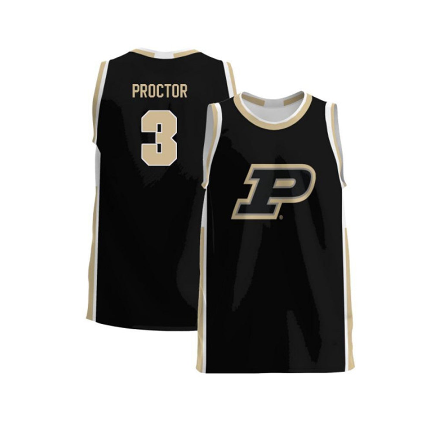 Jahaad Proctor Purdue Boilermakers 3 Jersey