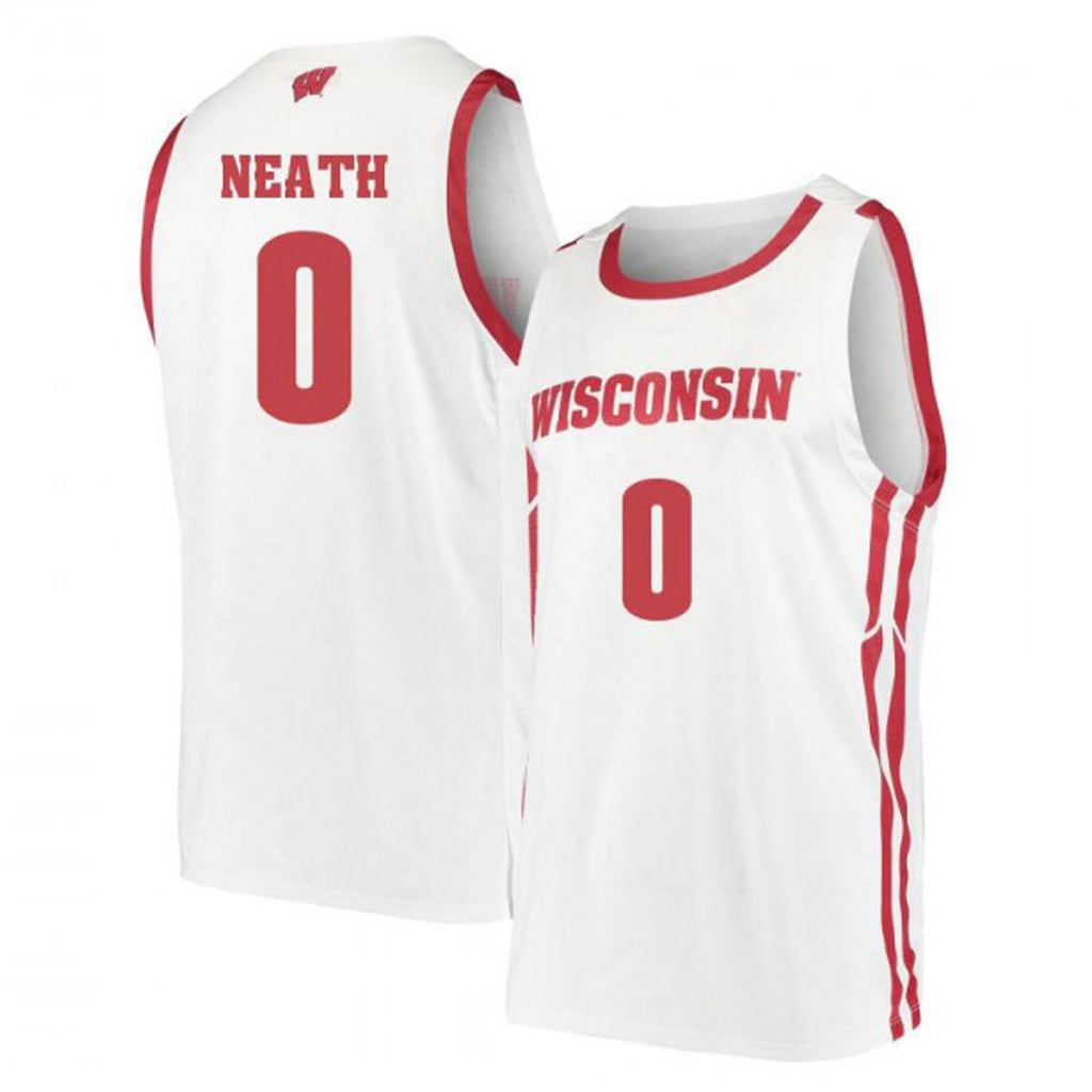 Jahcobi Neath Wisconsin Badgers 0 Jersey