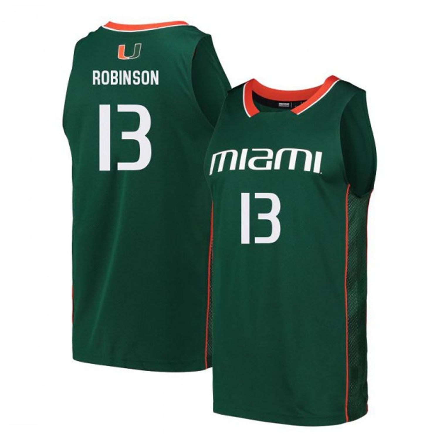 Jakai Robinson Miami Hurricanes 13 Jersey