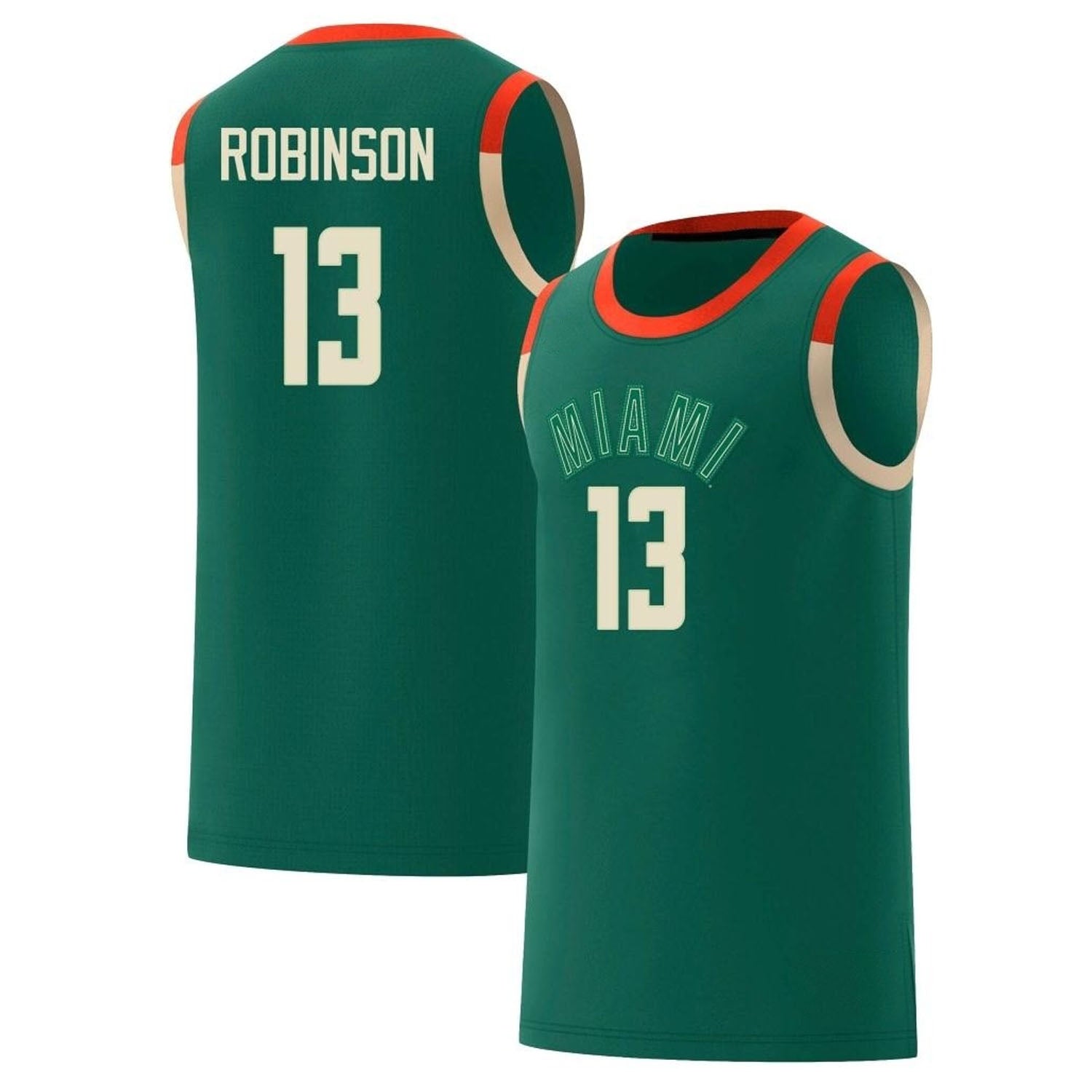 Jakai Robinson Miami Hurricanes 13 Jersey