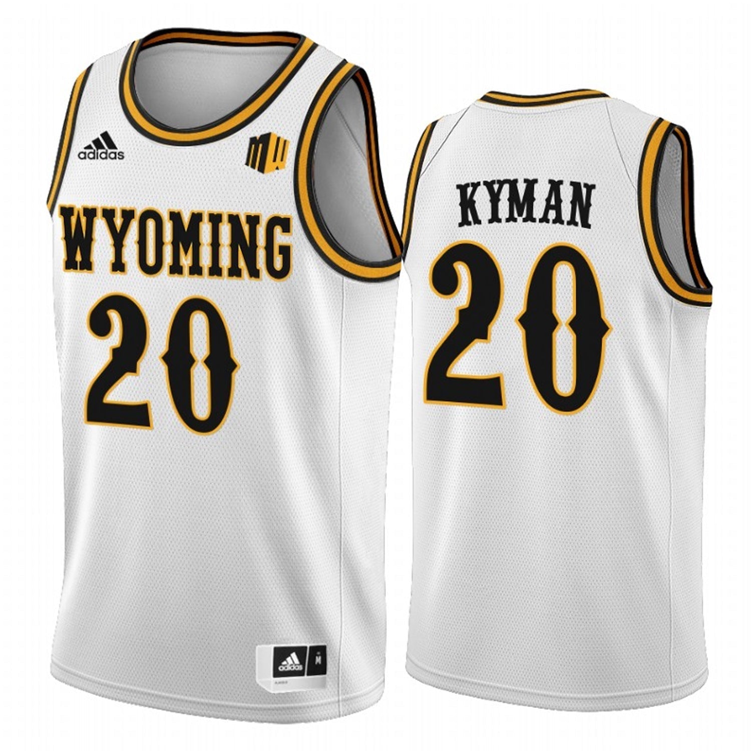 Jake Kyman Wyoming Cowboys 20 Jersey
