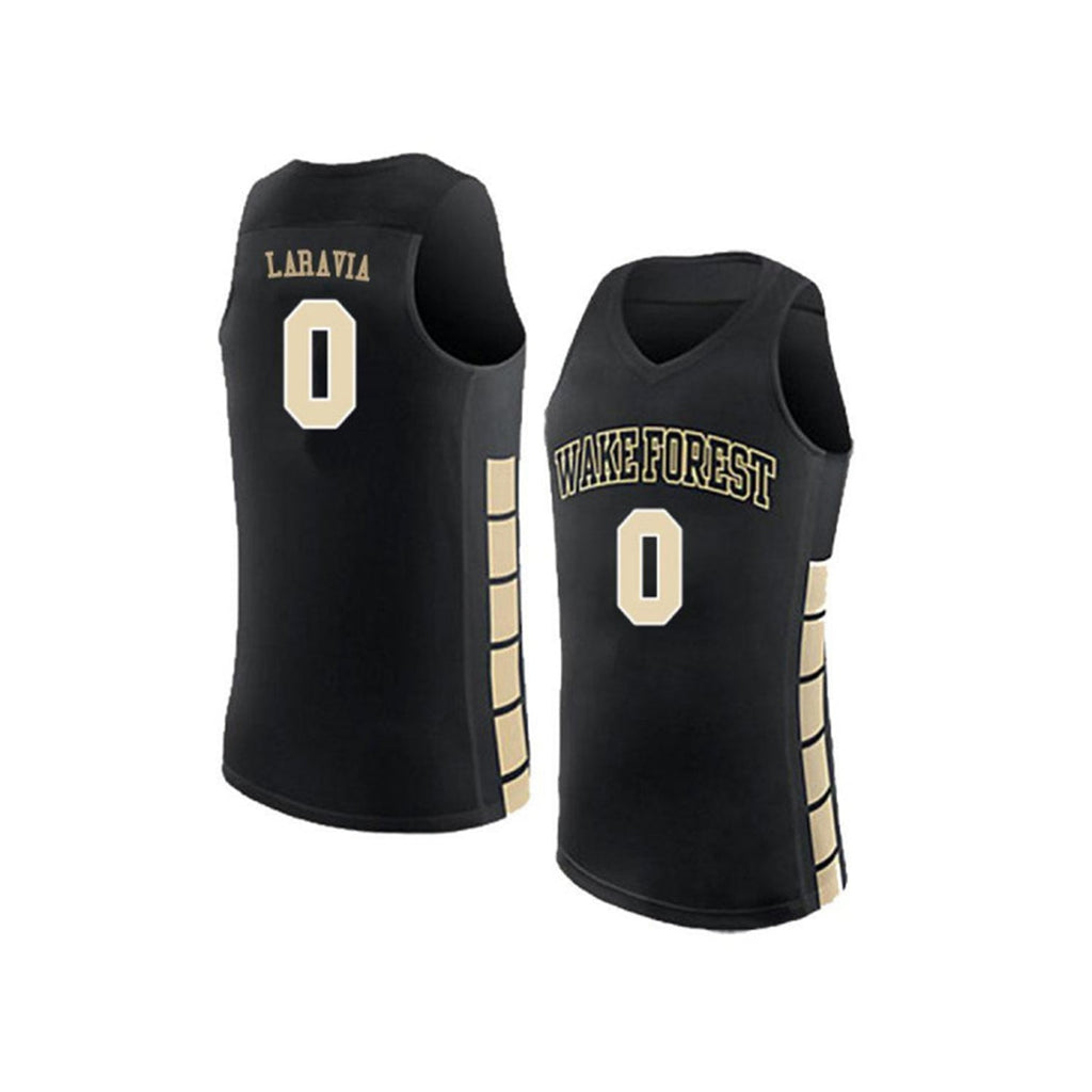 Jake LaRavia Wake Forest Demon Deacons 0 Jersey