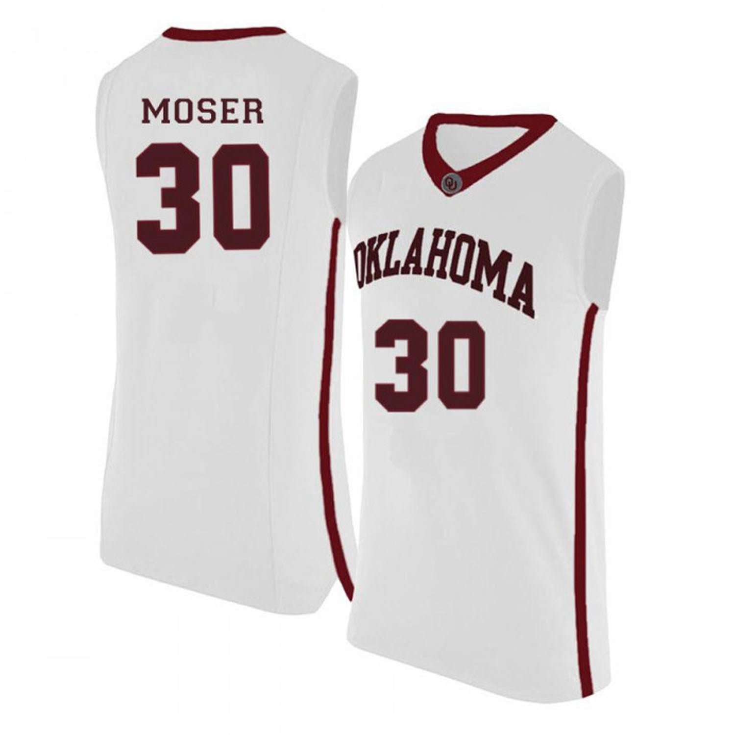Jake Moser Oklahoma Sooners 30 Jersey