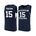 Jake Toolson BYU Cougars 15 Jersey