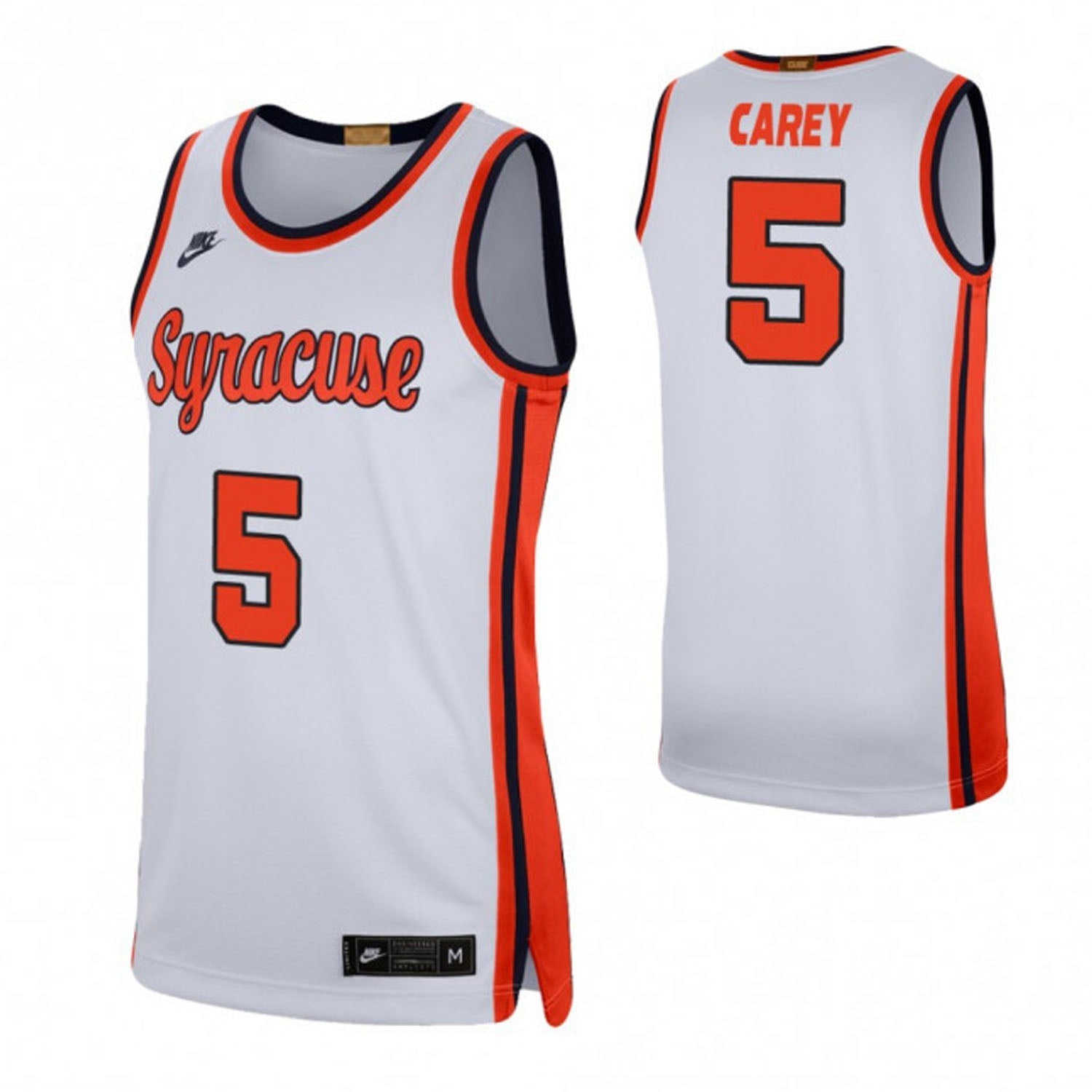 Jalen Carey Syracuse Orange 5 Jersey