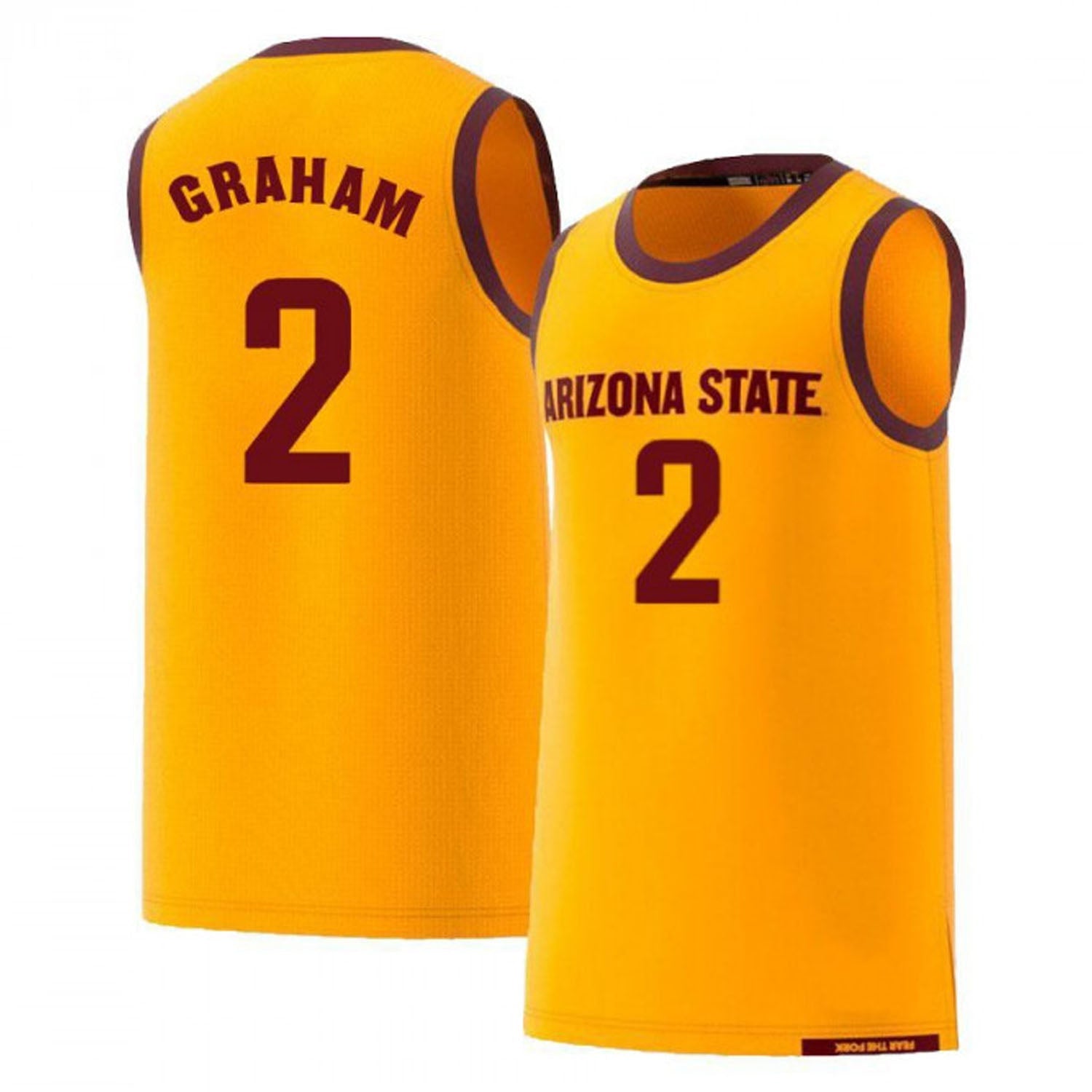 Jalen Graham Arizona State Sun Devils 2 Jersey