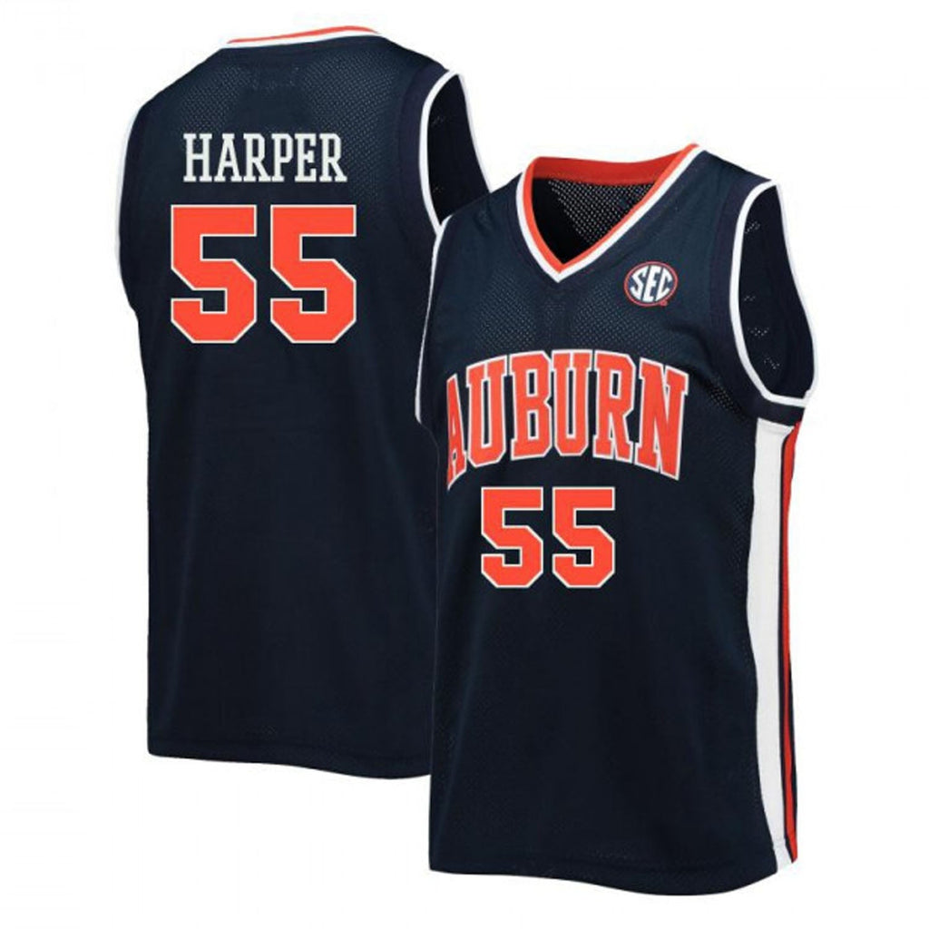 Jalen Harper Auburn Tigers 55 Jersey