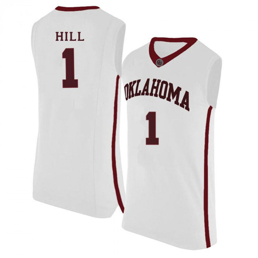Jalen Hill Oklahoma Sooners 1 Jersey
