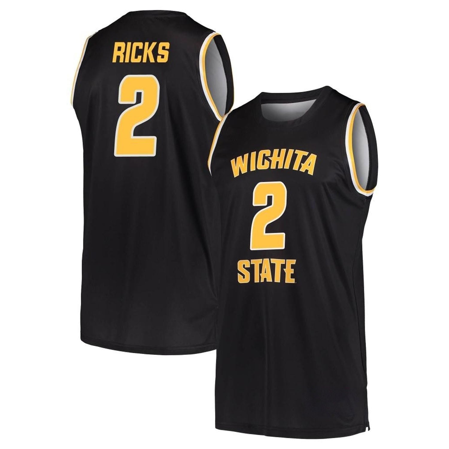 Jalen Ricks Wichita State Shockers 2 Jersey