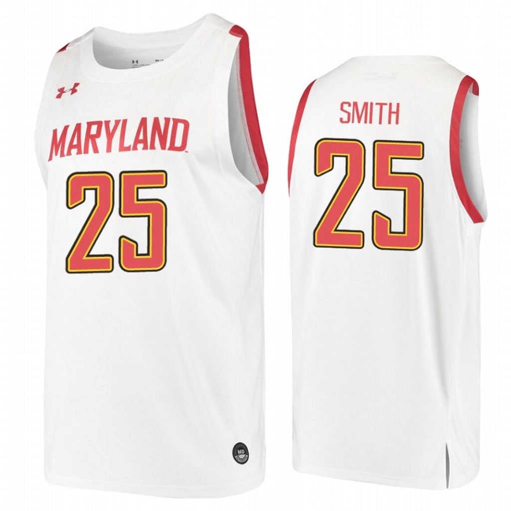 Jalen Smith Maryland Terrapins 25 Jersey