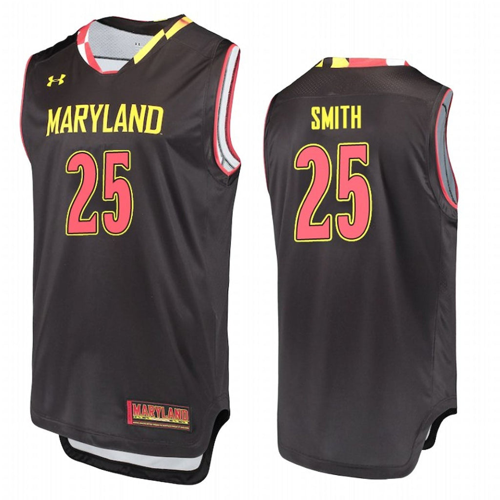 Jalen Smith Maryland Terrapins 25 Jersey