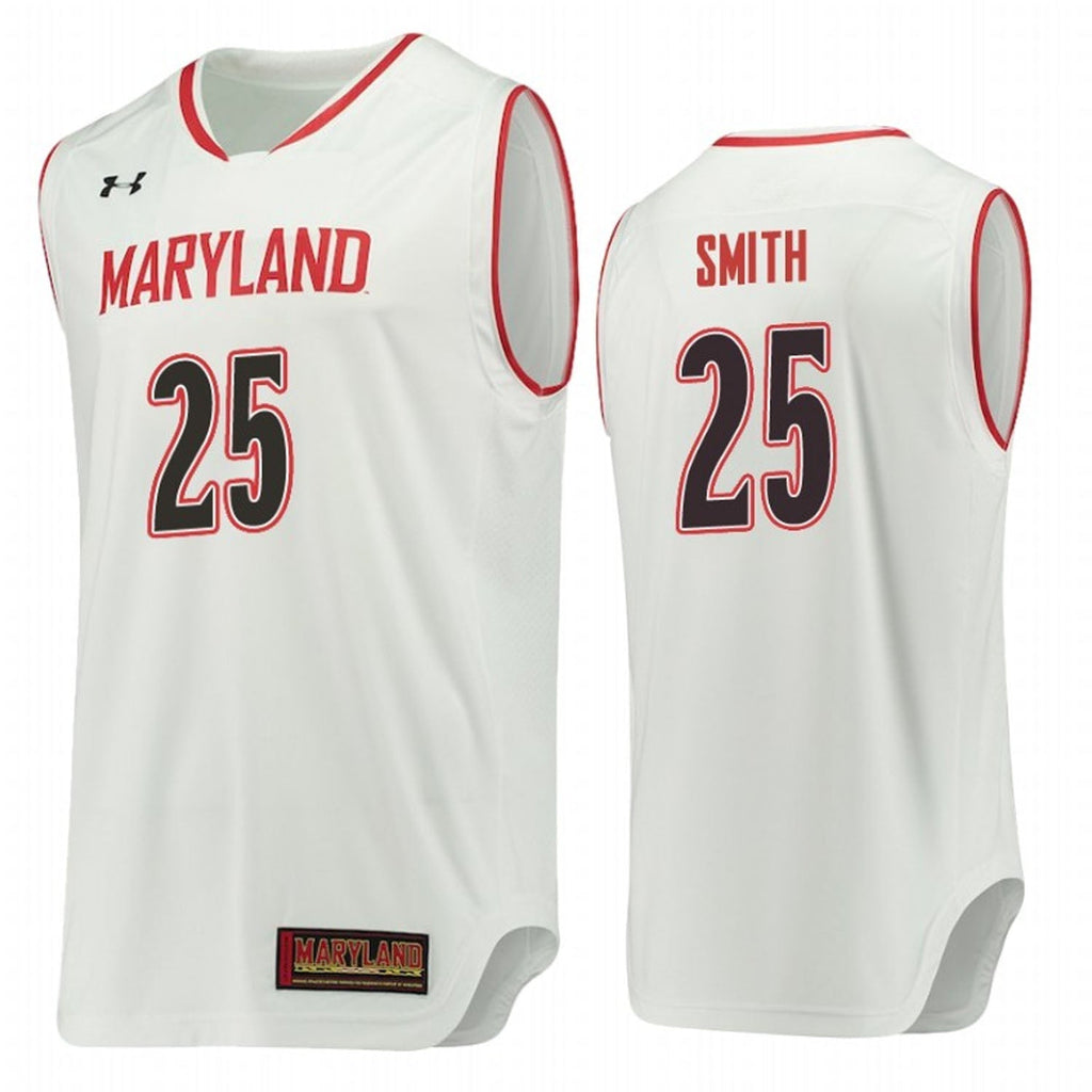 Jalen Smith Maryland Terrapins 25 Jersey