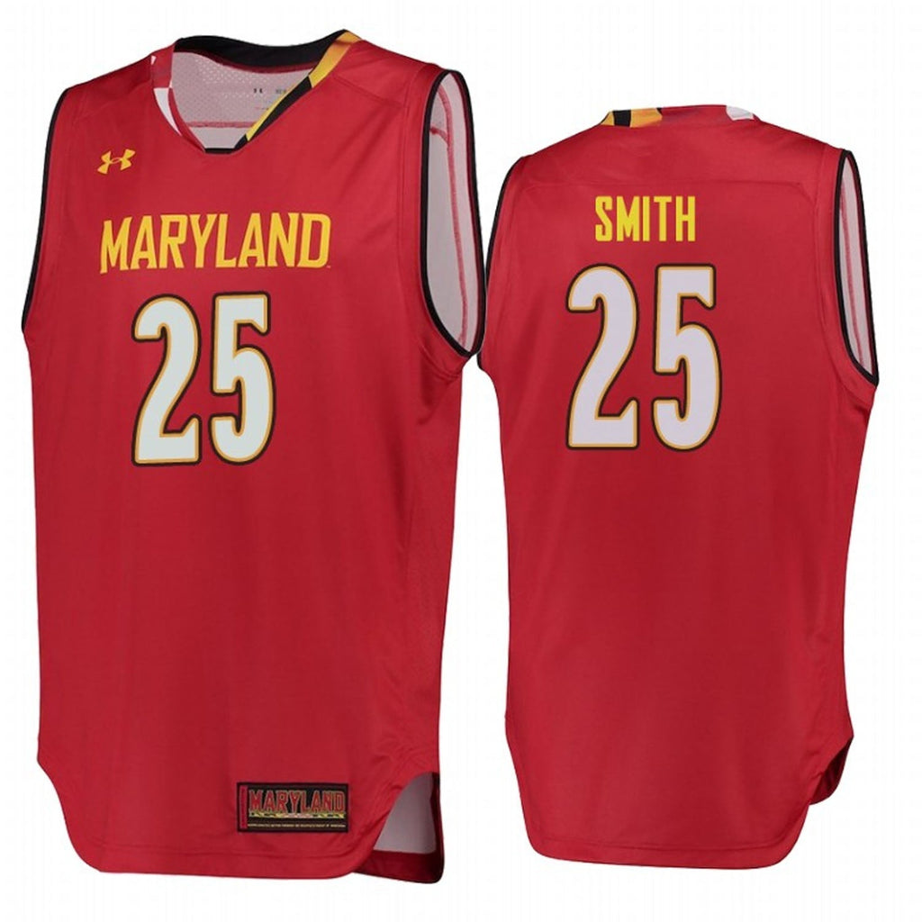 Jalen Smith Maryland Terrapins 25 Jersey