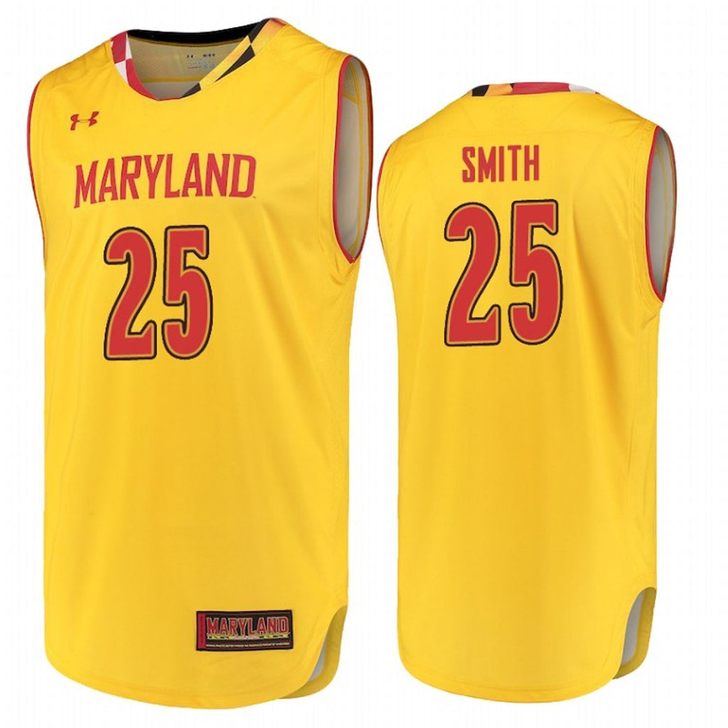 Jalen Smith Maryland Terrapins 25 Jersey