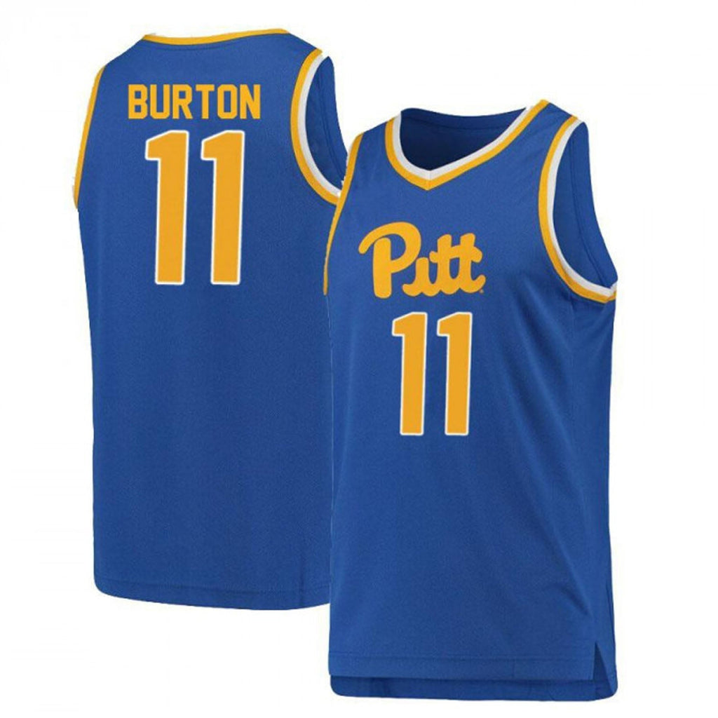 Jamarius Burton Pittsburgh Panthers 11 Jersey