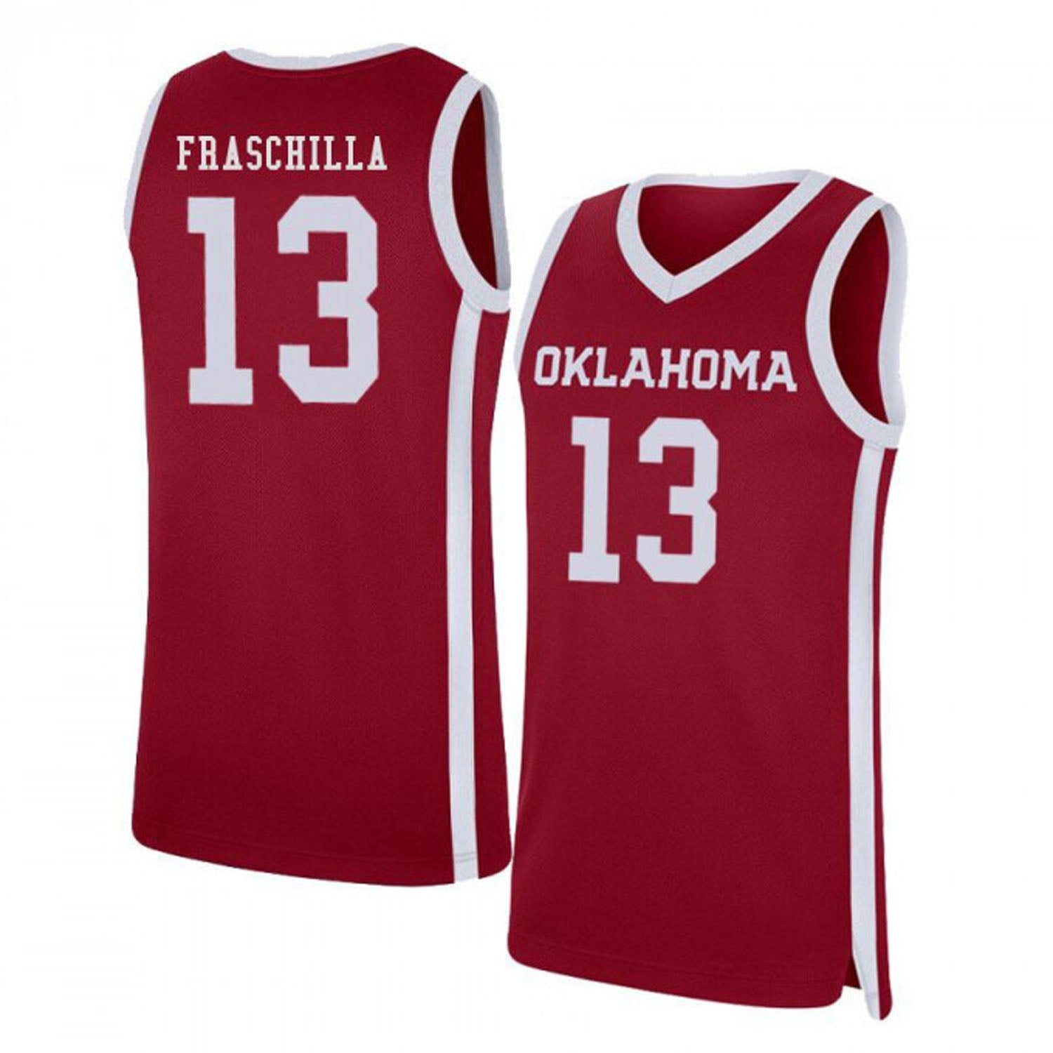 James Fraschilla Oklahoma Sooners 13 Jersey