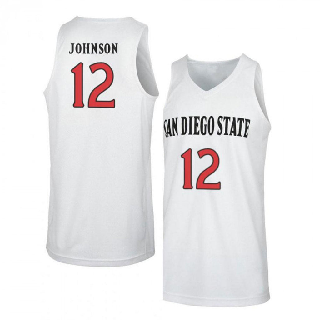James Johnson San Diego State Aztecs 12 Jersey