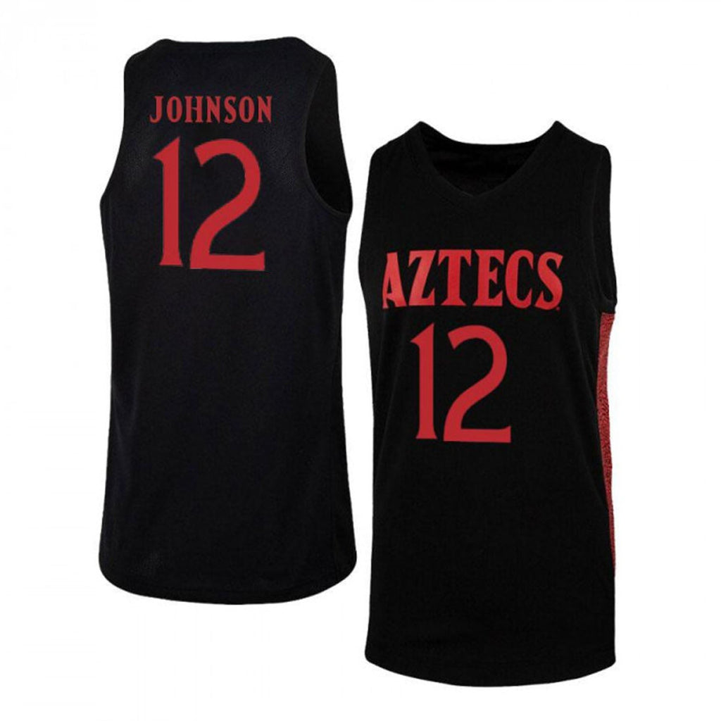 James Johnson San Diego State Aztecs 12 Jersey