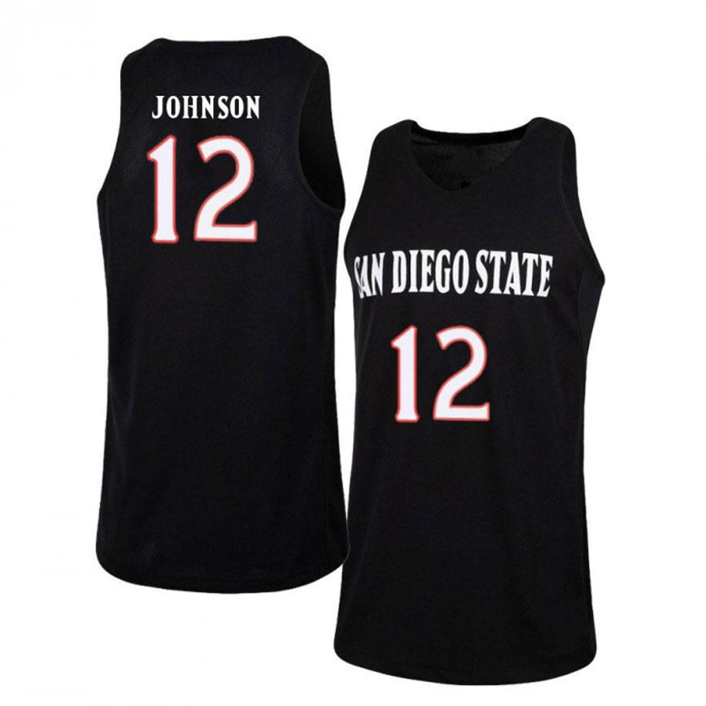 James Johnson San Diego State Aztecs 12 Jersey