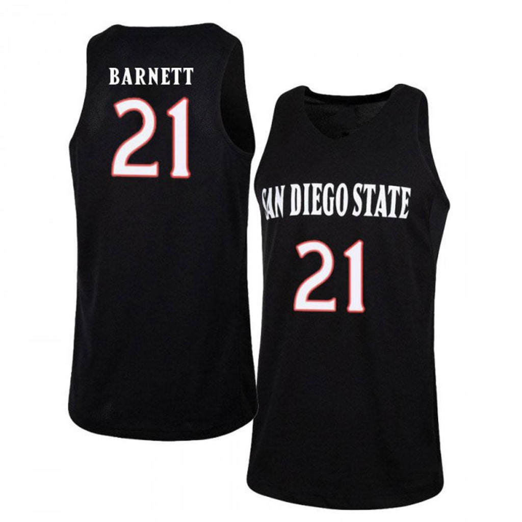 Jared Barnett San Diego State Aztecs 21 Jersey