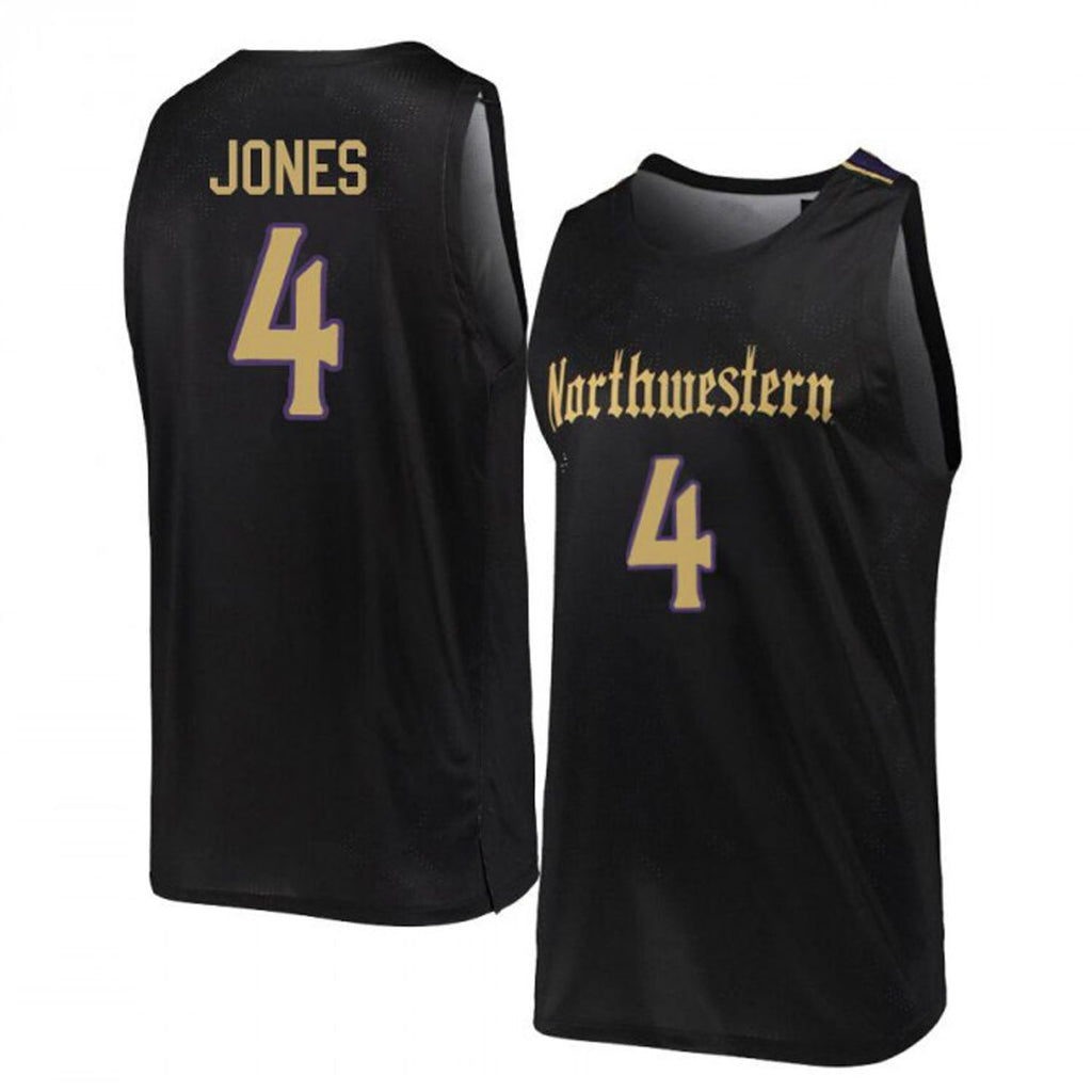 Jared Jones Northwestern Wildcats 4 Jersey