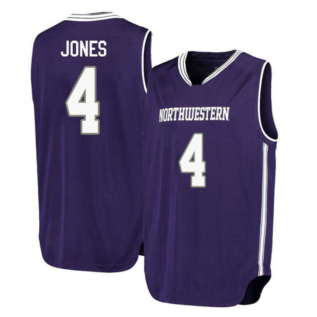 Jared Jones Northwestern Wildcats 4 Jersey