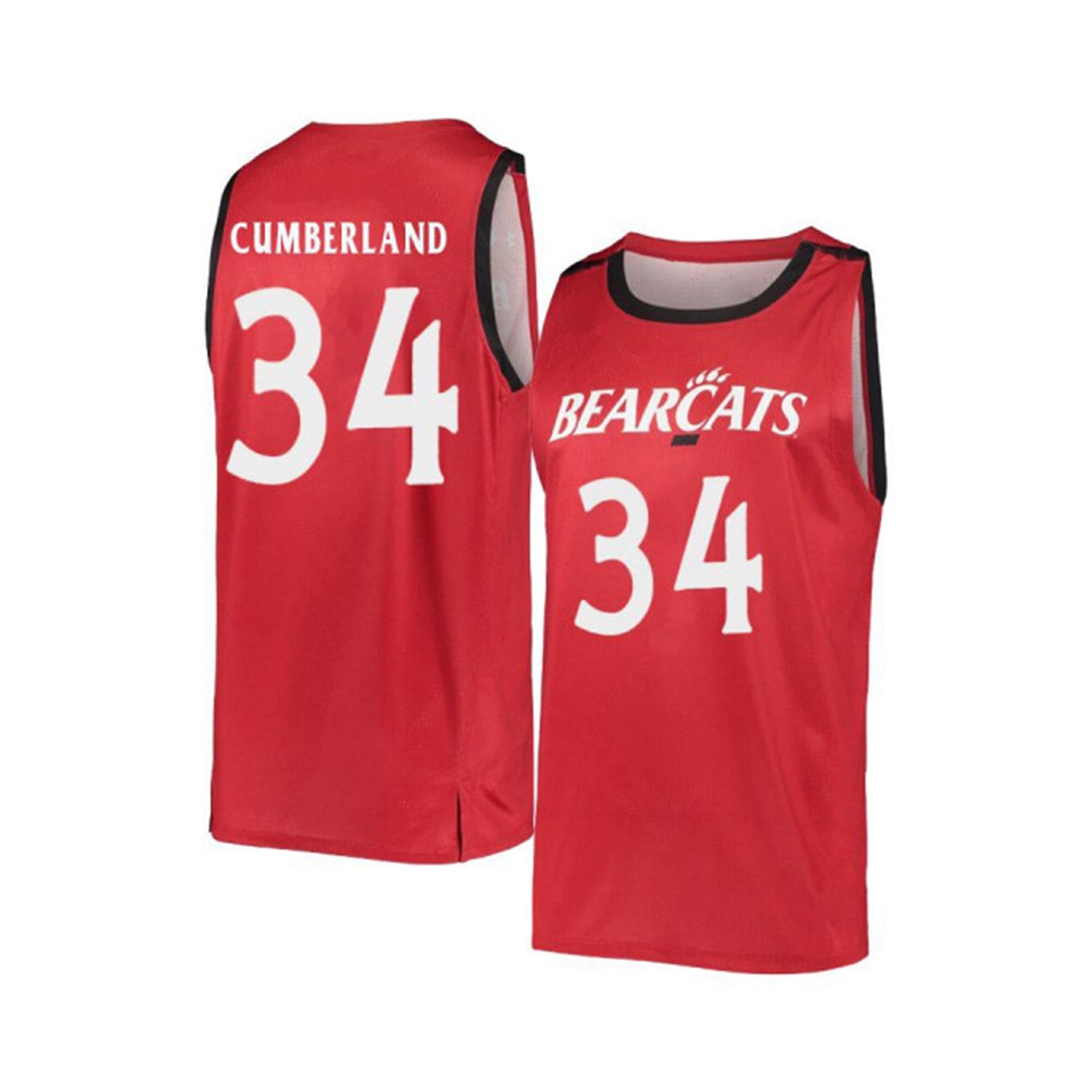 Jarron Cumberland Cincinnati Bearcats 34 Jersey