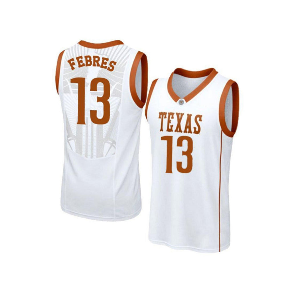 Jase Febres Texas Longhorns 13 Jersey