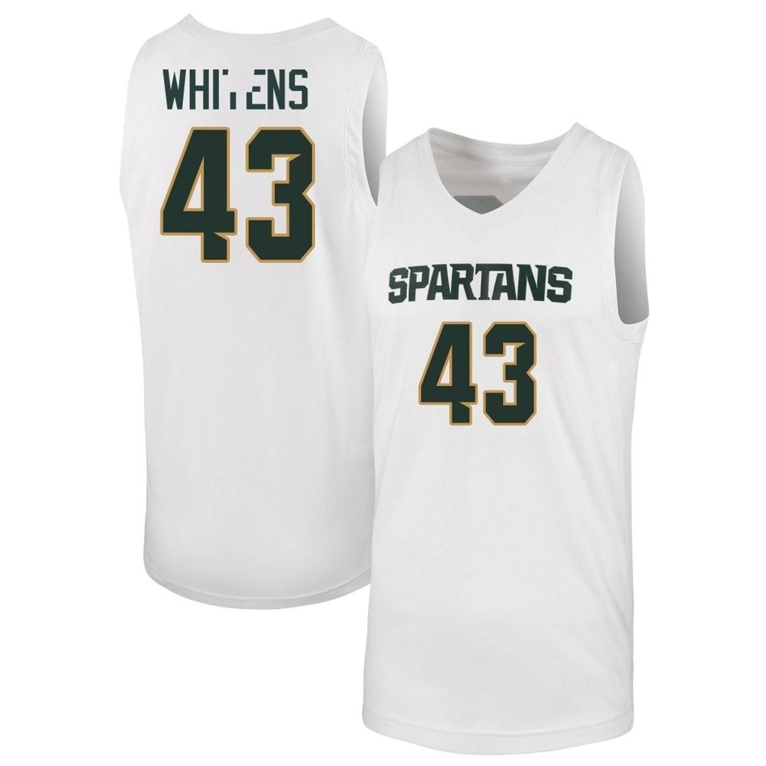 Jason Whitens Michigan State Spartans 43 Jersey