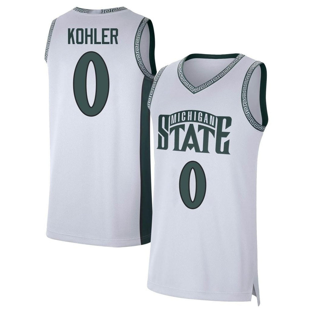 Jaxon Kohler  Michigan State Spartans 0 Jersey