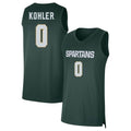 Jaxon Kohler  Michigan State Spartans 0 Jersey