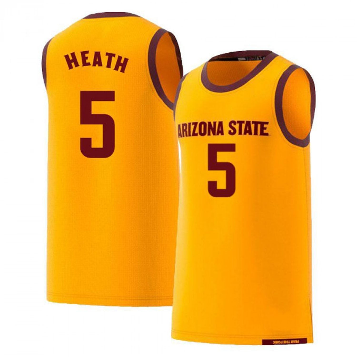 Jay Heath Arizona State Sun Devils 5  Jersey