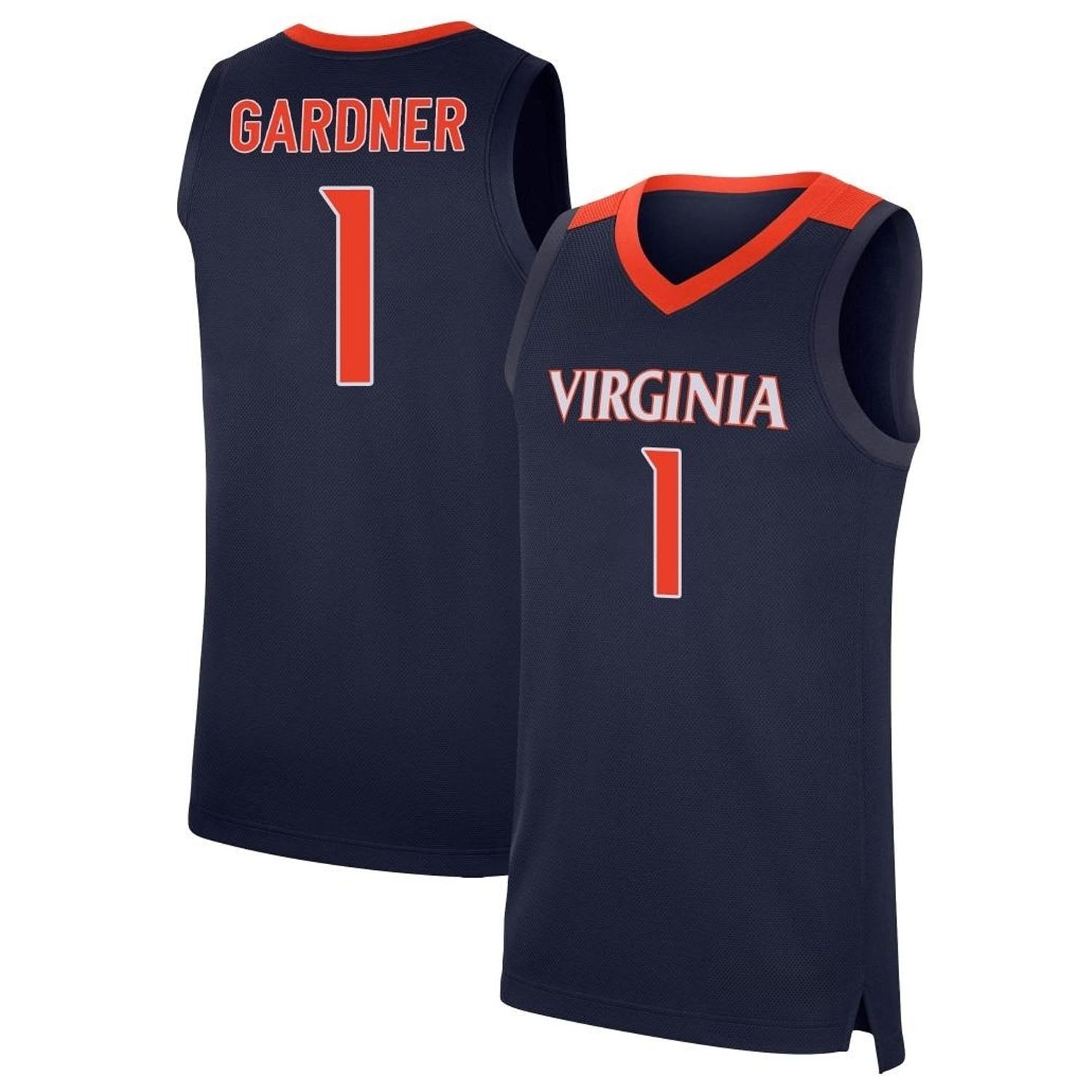 Jayden Gardner Virginia Cavaliers 1 Jersey