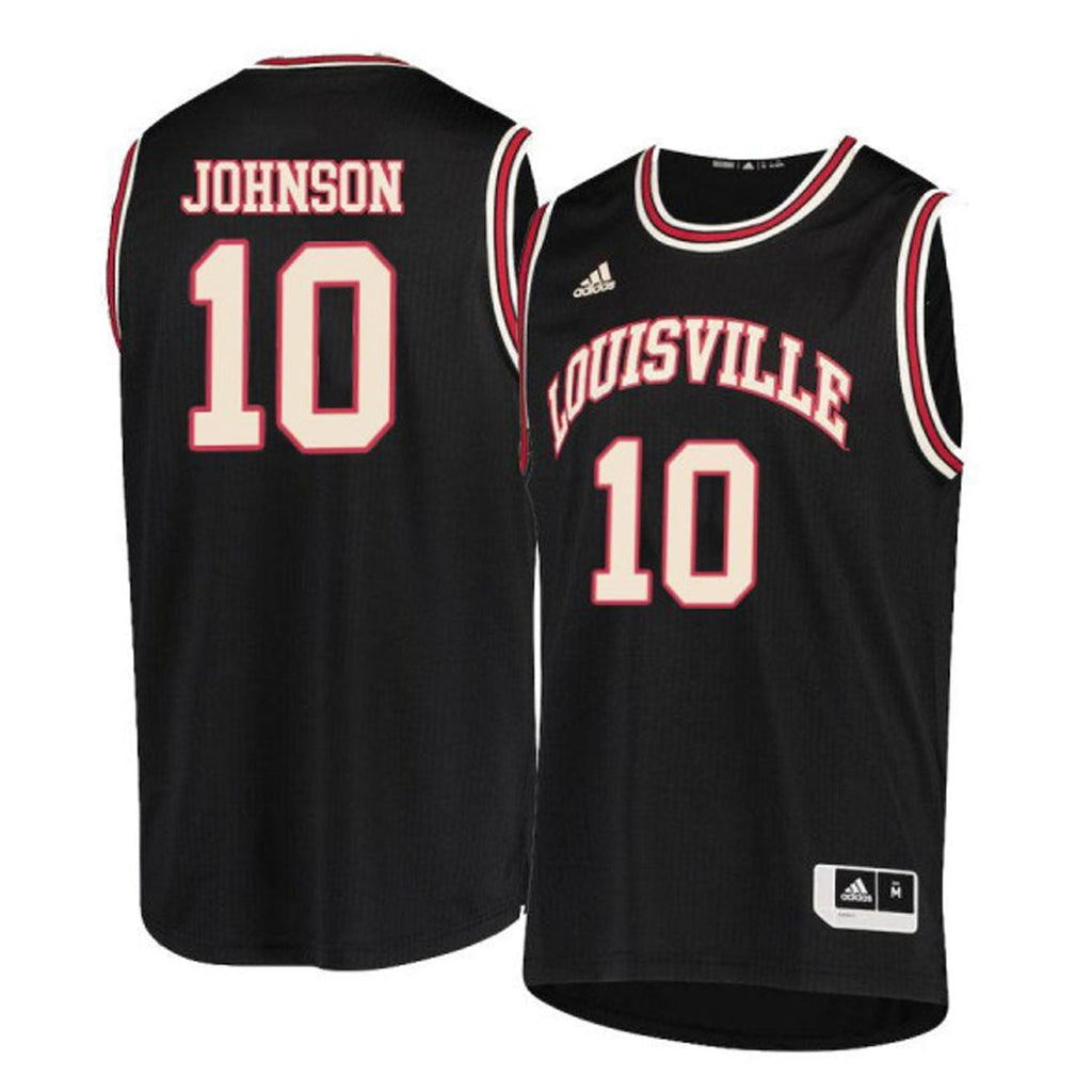 Jaylen Johnson Louisville Cardinals 10 Jersey