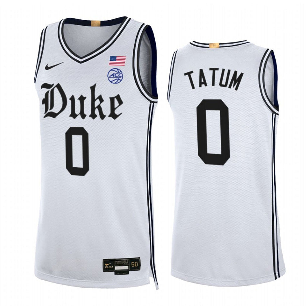 Jayson Tatum Duke Blue Devils 0 Jersey