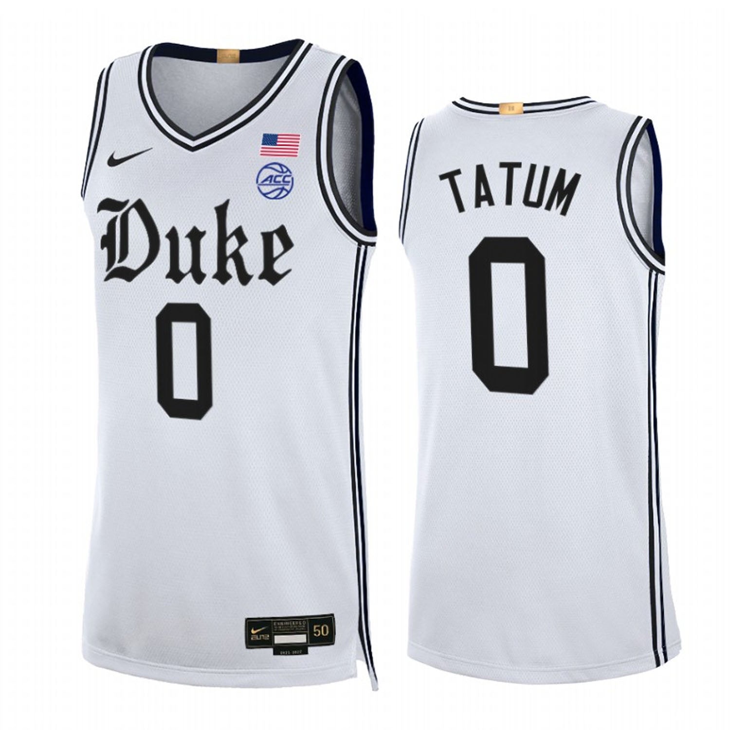 Jayson Tatum Duke Blue Devils 0 Jersey