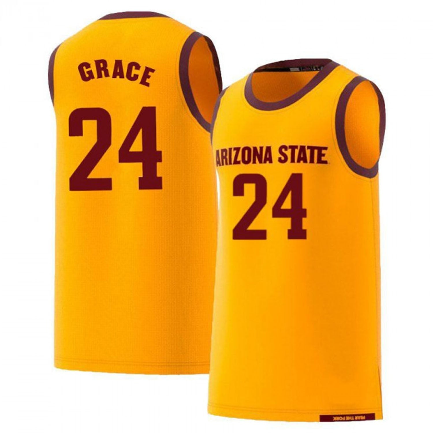 Jeff Grace Arizona State Sun Devils 24 Jersey