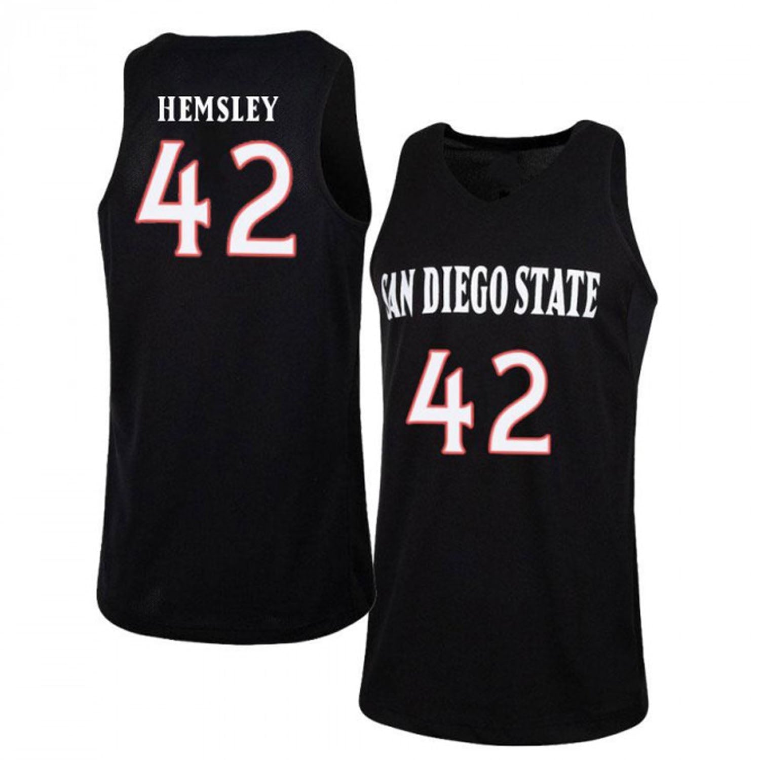 Jeremy Hemsley San Diego State Aztecs 42 Jersey