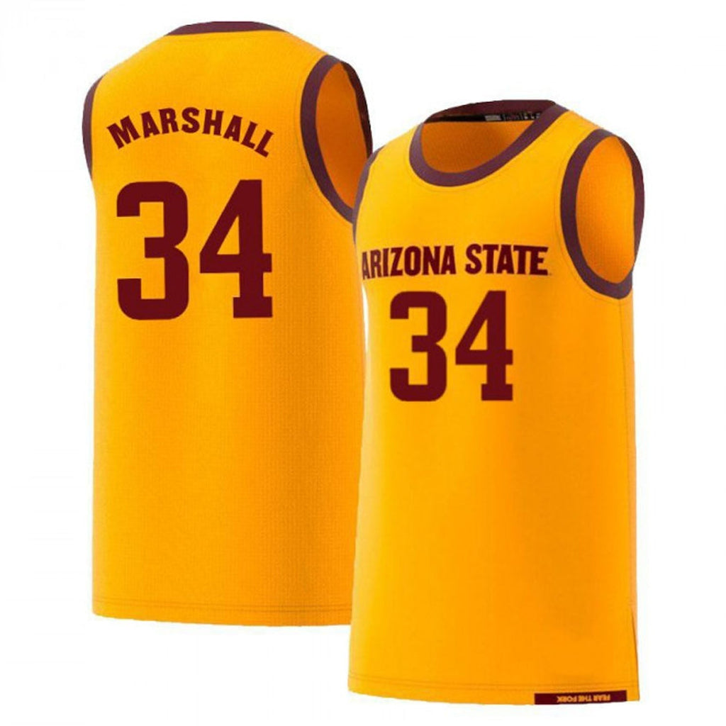 Jermaine Marshall Arizona State Sun Devils 34 Jersey