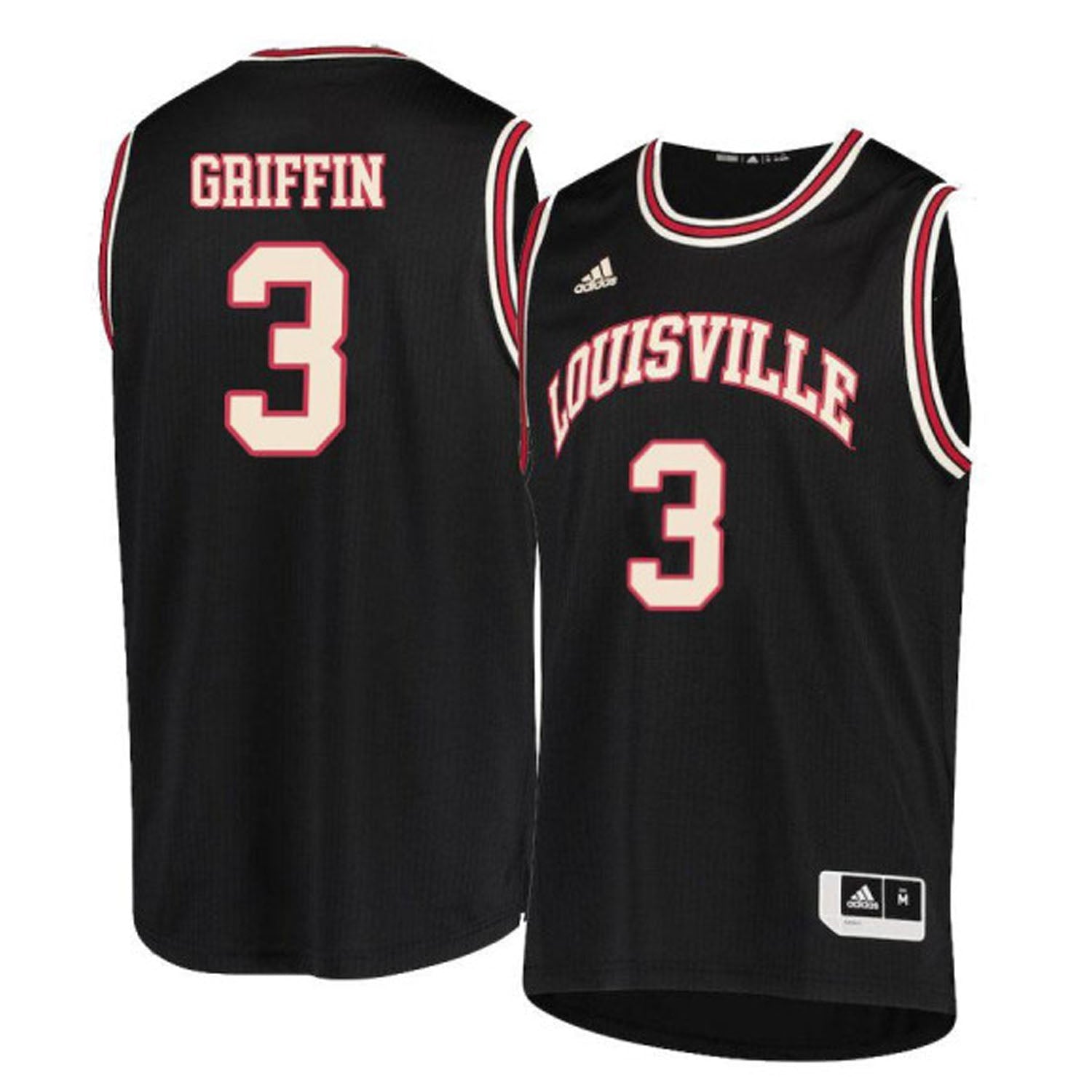 Jo Griffin Red Retro Louisville Cardinals 3 Jersey