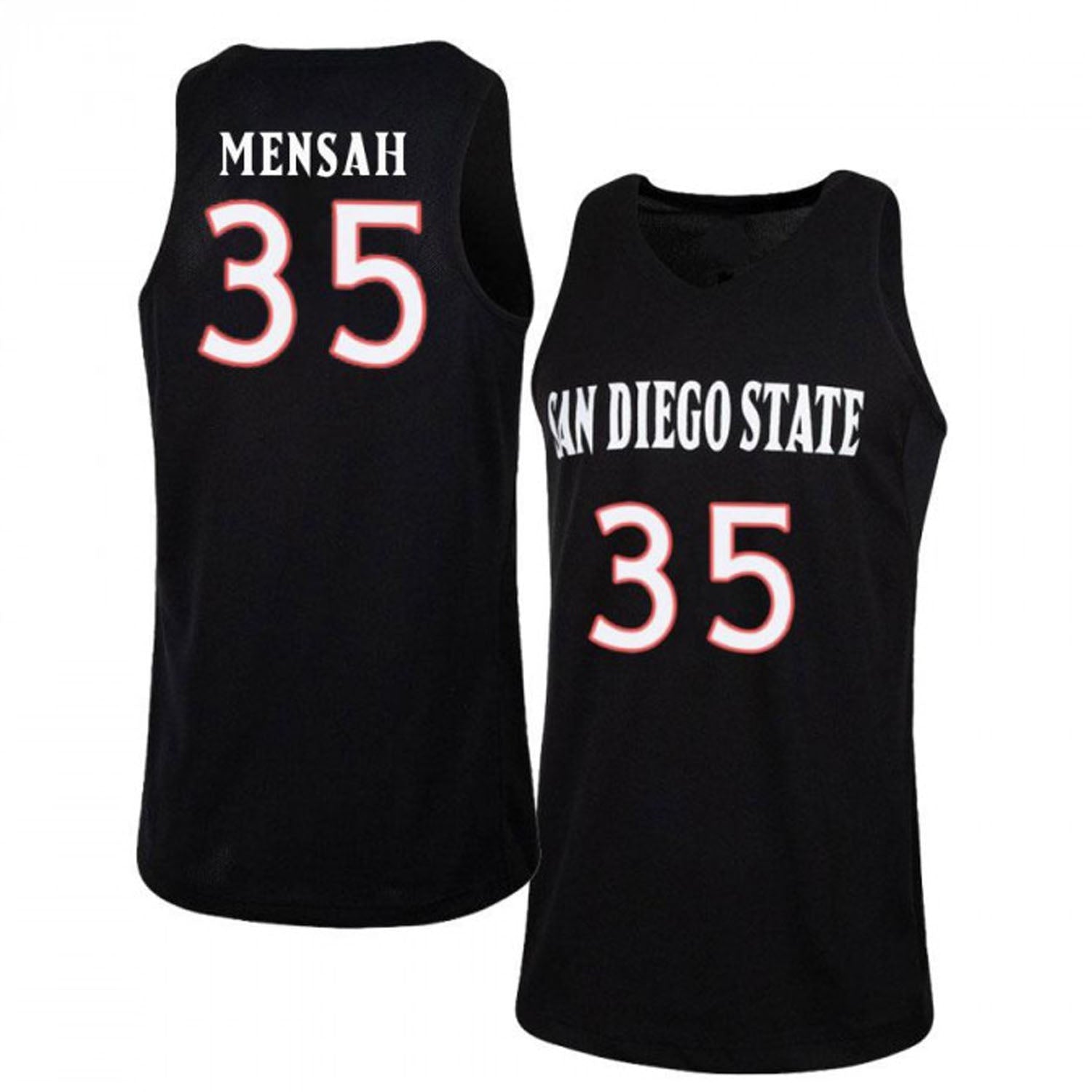 Joel Mensah San Diego State Aztecs 35 Jersey